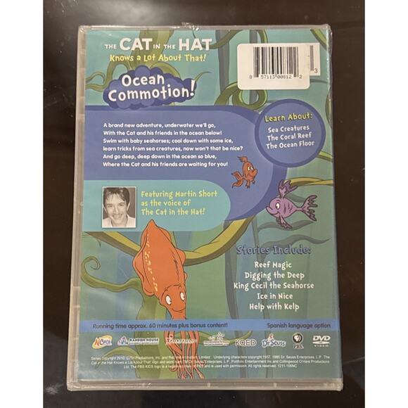 New sealed-The Cat in the Hat Knows a Lot About That! Ocean Commotion! - Picture 2 of 3